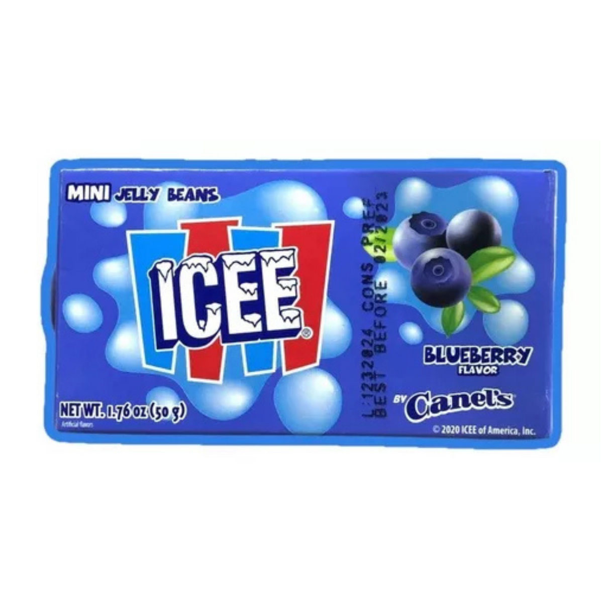 Canels Icee Blueberry 1.76 oz./Canels Icee Arándano