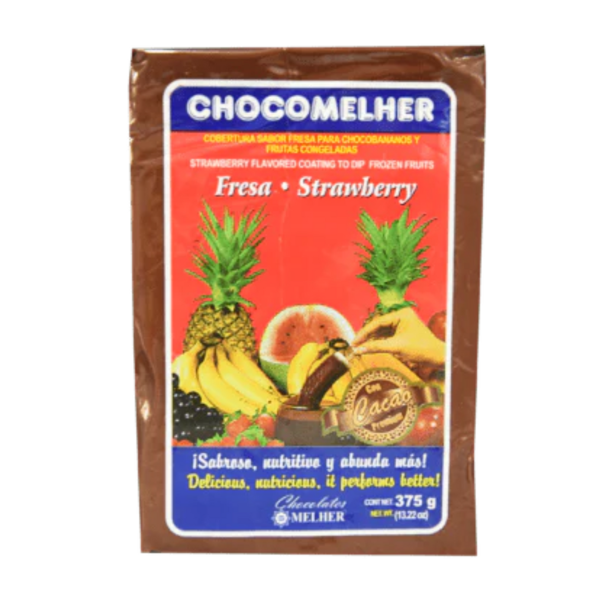 Chocomelher Fresa/ Fresa 13.22 oz./ 375 gr.