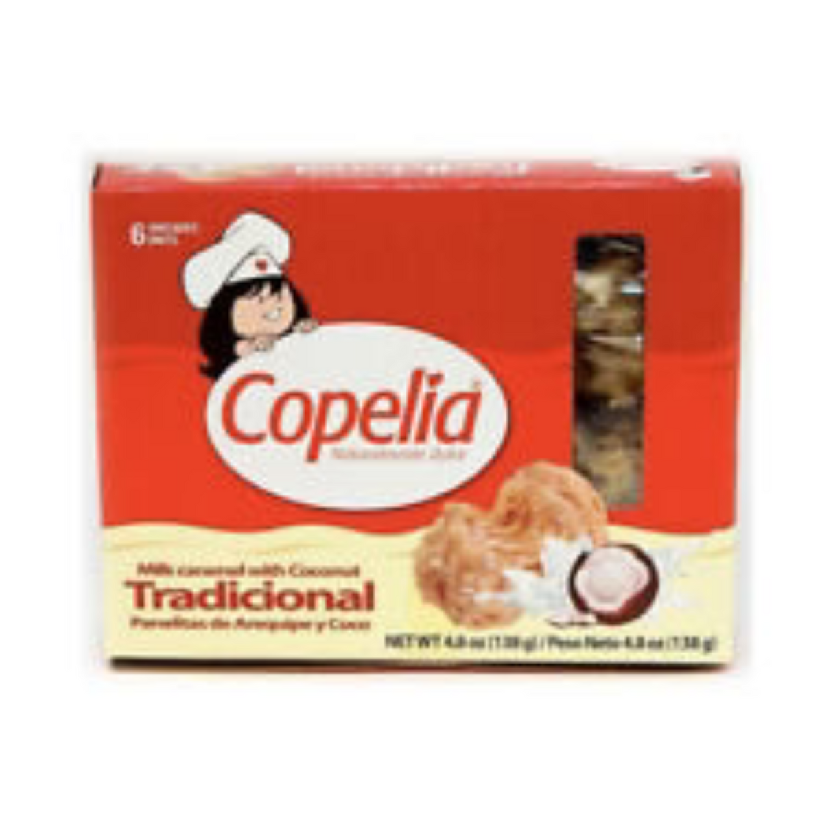Copelia Sweet Panelitas with Milk and Coconut 4.86 oz.