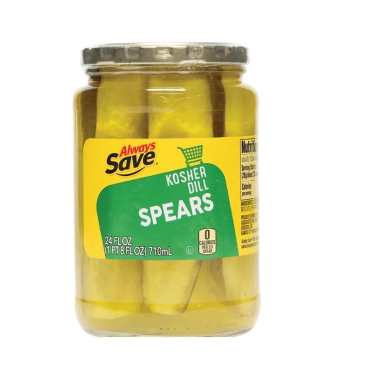 FRESH PACK KOSHER DILL SPEARS 24 FL OZ
