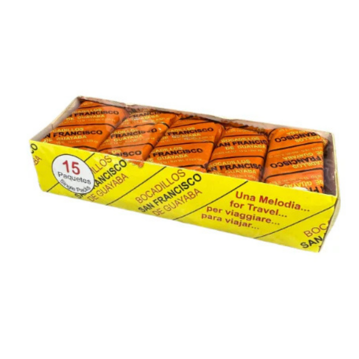Snacks de guayaba 15 u.