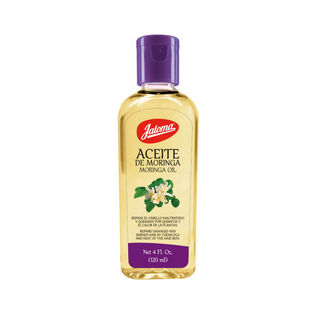 Jaloma Aceite de Moringa 4 fl. onz. / 120 ml./Aceite de Moringa Jaloma