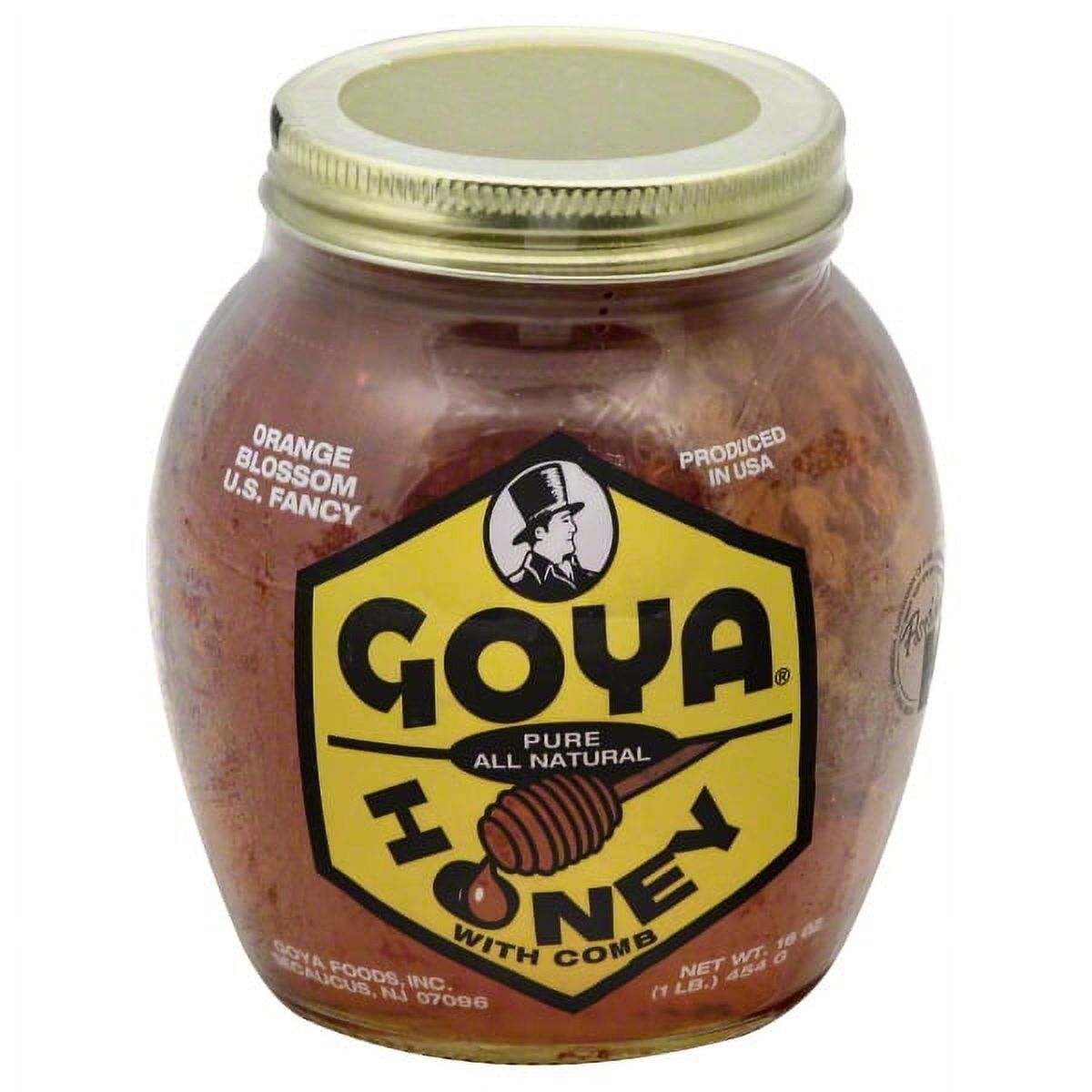 Goya Pure Honey With Comb 16 oz./Miel Pura Goya Con Peine