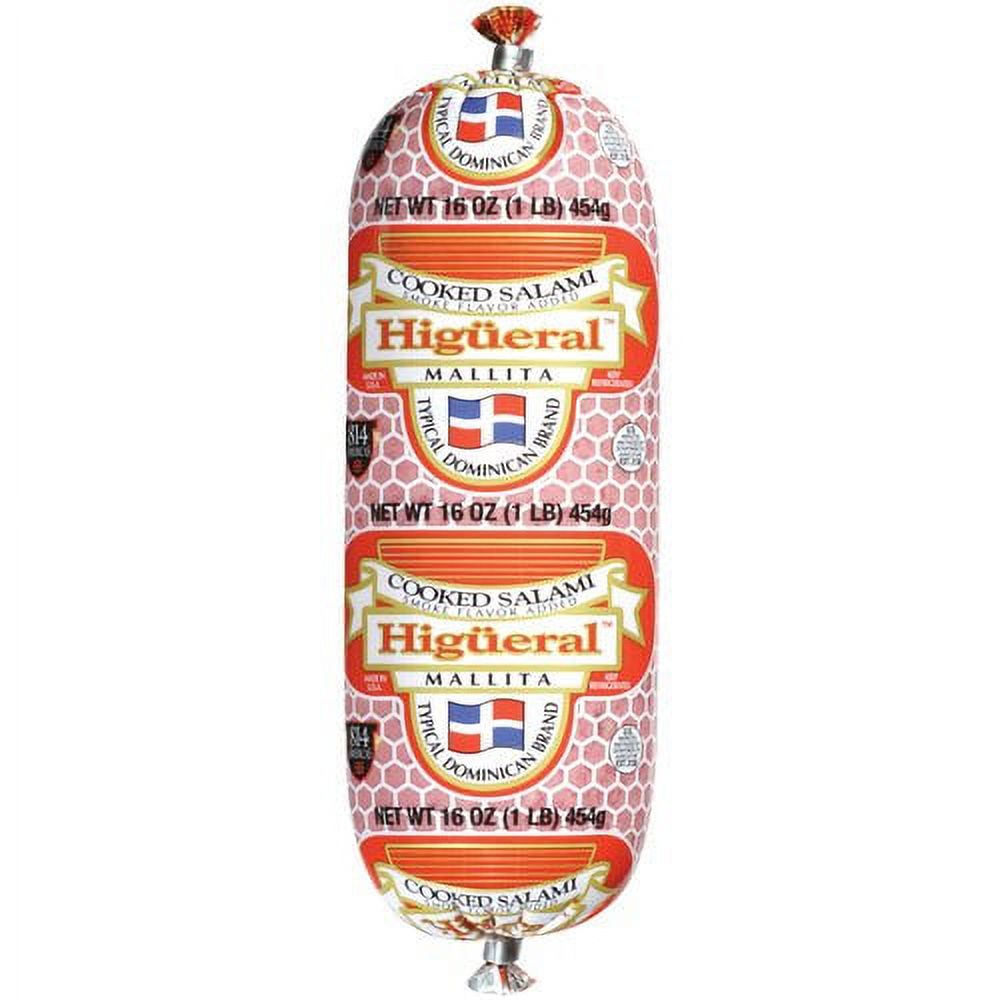 Higueral Cooked Salami Mallita 16 oz. / 454 gr./Salami Cocido Higueral Mallita