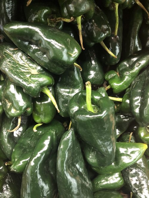 Chile Poblano Per lb./