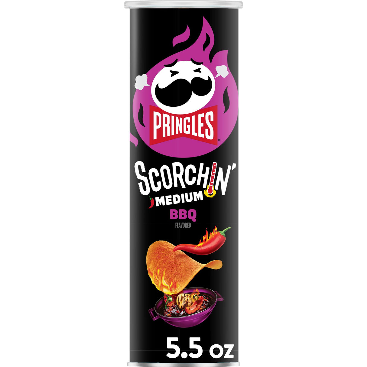 Pringles Scorching BBQ 5.5 oz./Pringles BBQ Abrasador