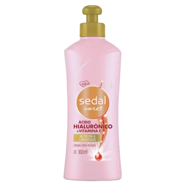 Sedal Styling Cream Ácido Hialurónico y Vitamina C 300ml / Crema para Peinar Ácido Hialurónico y Vitamina C