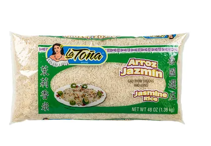 ARROZ La Tona Arroz Jazmín (48 oz)