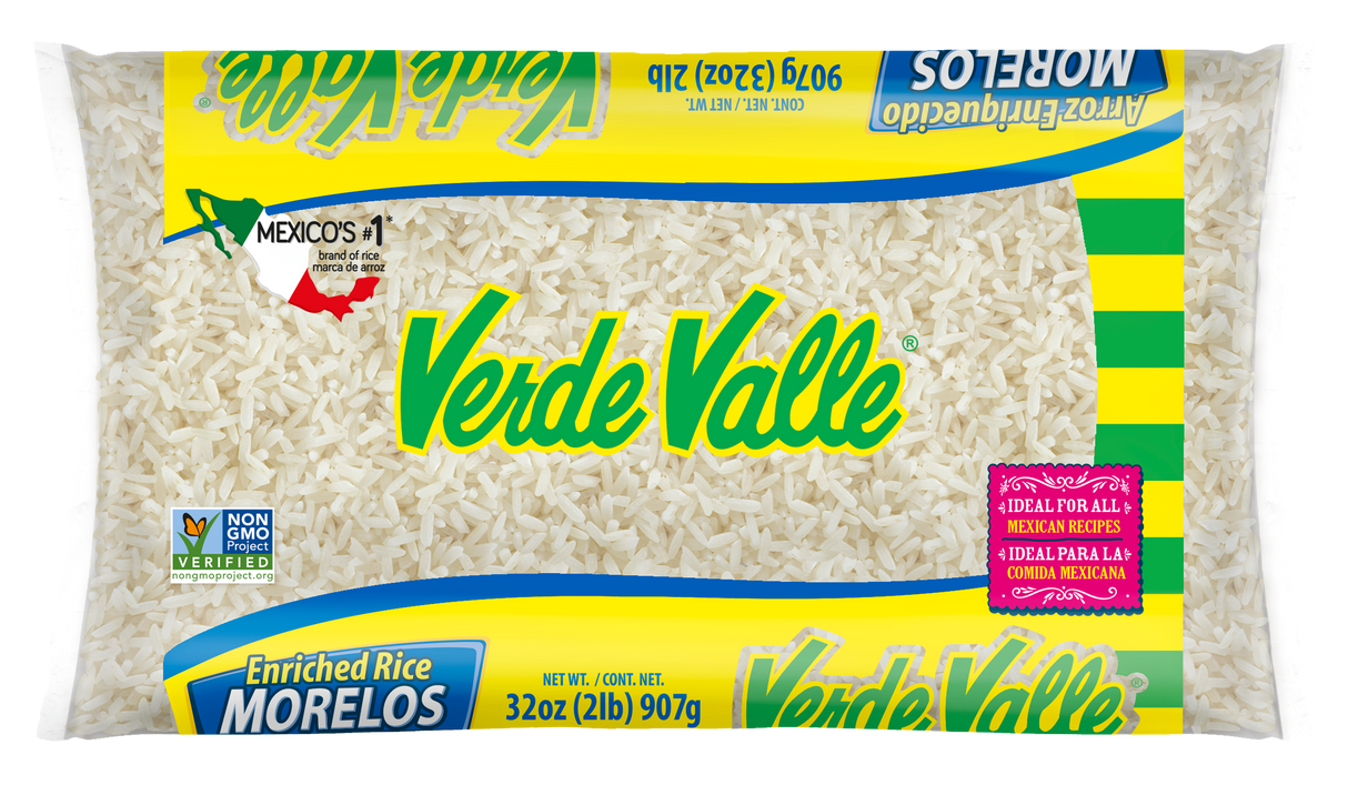 Verde Valle Morelos Rice, 32 oz / ARROZ VERDE VALLE