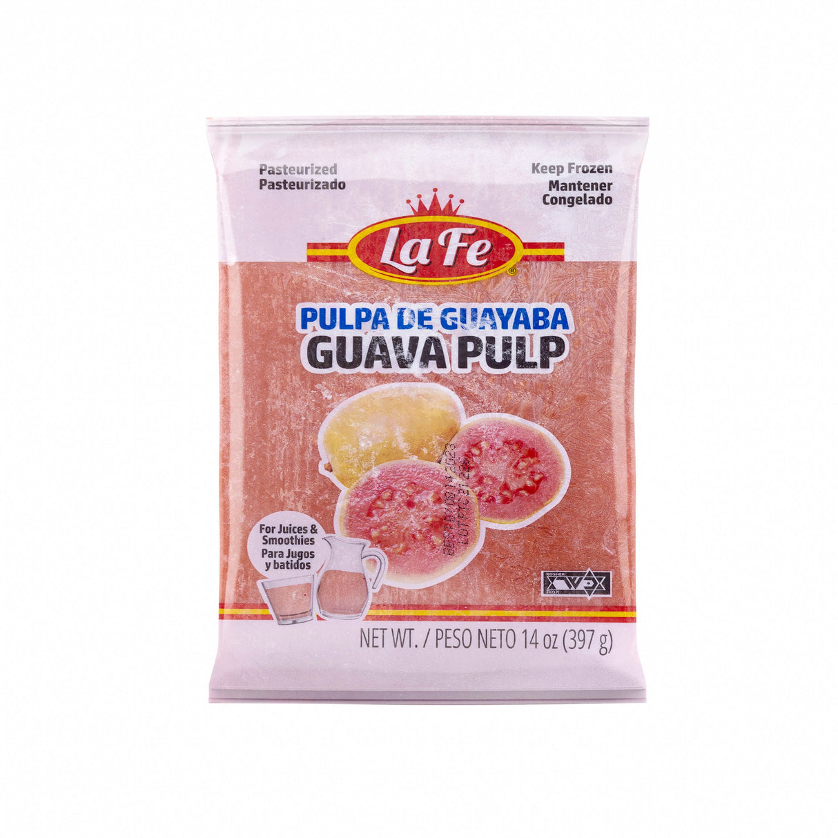 La Fe Guayaba Pulpa 14 oz.