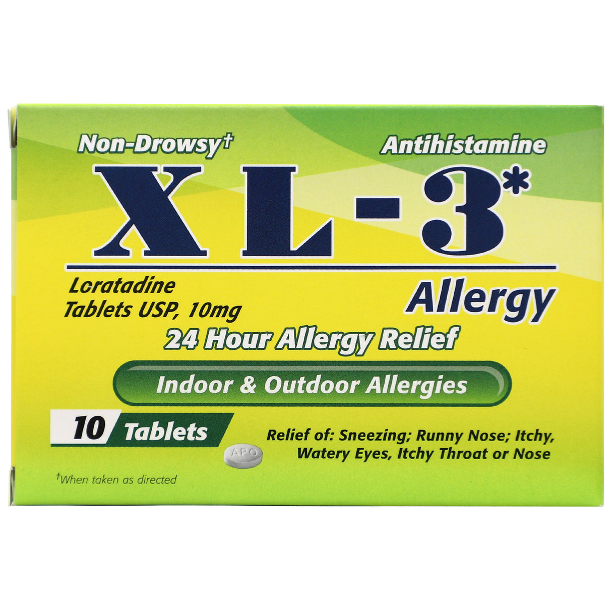 XL-3 Allergy 10 tabs./XL-3 Alergia 10 comps. 