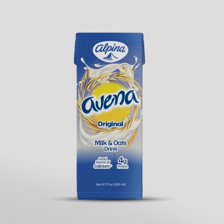 Alpina Oat Dairy Drink Original 6.7 oz. / 200 ml.
