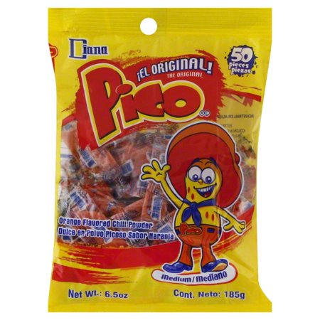 Diana Pico Ácido Polvo Sabor Naranja 50ud. / 6,5 oz. / 185 gr. / Diana Pico Polvo Acidito Sabor Naranja 50 ud. / 6,5 oz. / 185 gr.