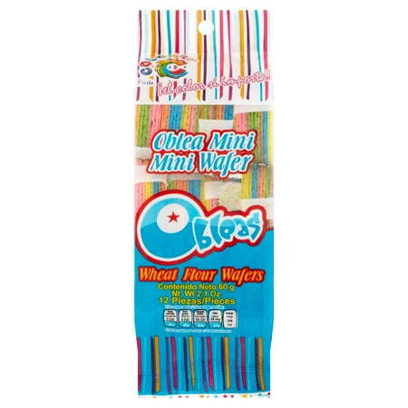 Colorin Mini Wafers 12 Pzc. 2.1oz / Colorin Obleas Mini 12 Pzc. 2.1 oz