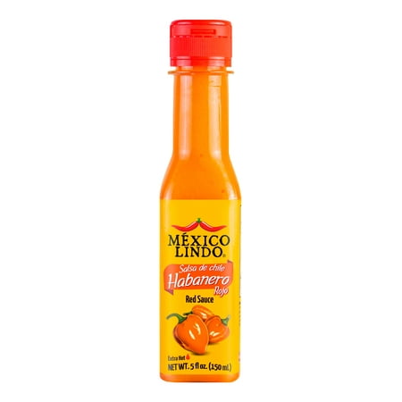 Mexico Lindo Red Habanero Sauce 5 oz.