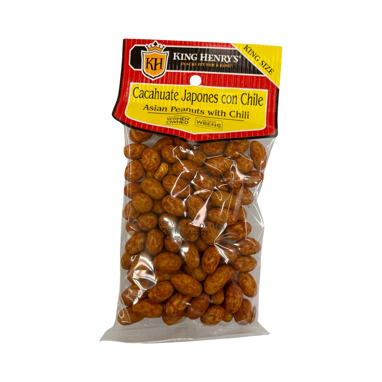 Cacahuates Con Chile King Henry's 7 oz.