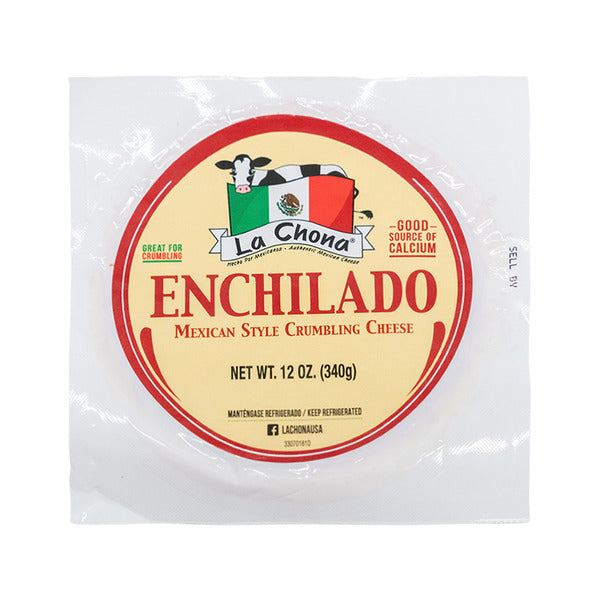 La Chona Enchilado Cheese 12 oz./Queso Enchilado La Chona 12 oz.