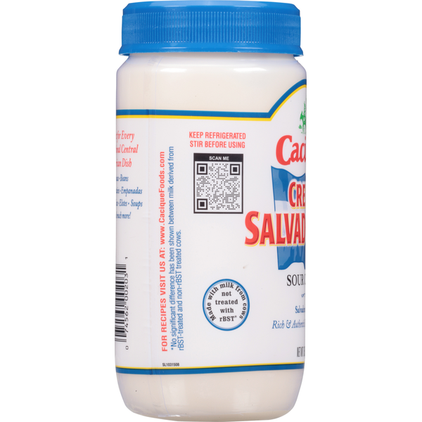 Cacique Sour Cream 15 oz./Crema Agria Cacique 15 oz.