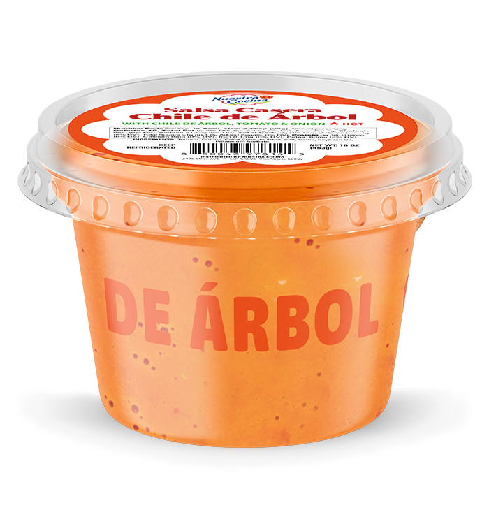 NC Salsa Chile de Arbol 16 oz.