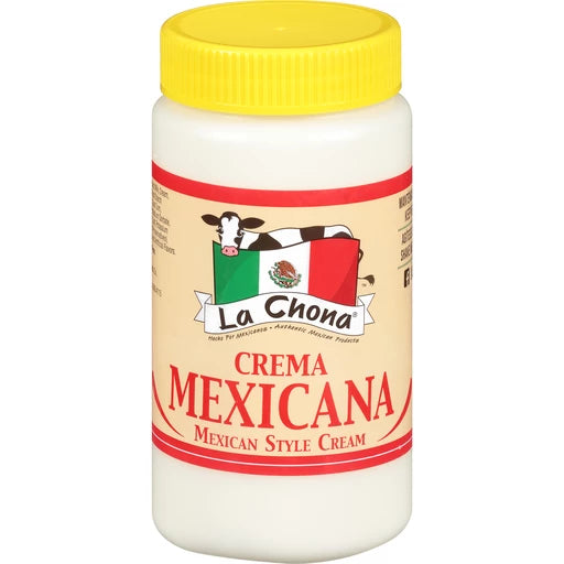 La Chona Crema Mexicana 15 oz.