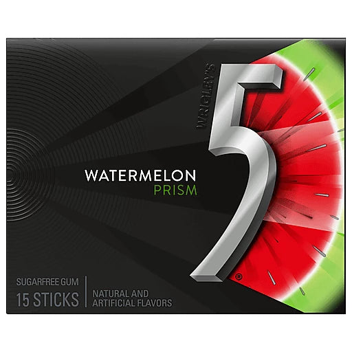 Wrigleys 5 Sandía Prisma 15 ct