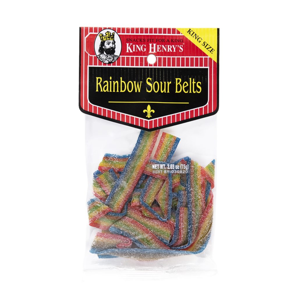 King Henry's Rainbow Sour Belts/