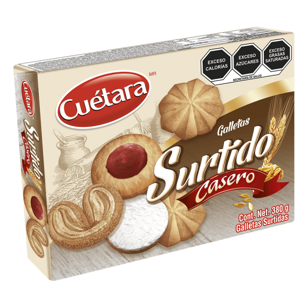 Cuetara Surtido Casero 5.29oz. / 150 gramos. 